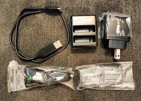 Wasabi Power Kit-bb-hero5-03 Battery 2-pack And Dual Charger For Gopro 4 Car
