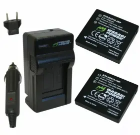 Kit-btr-bce10-lch-s008-01 Wasabi Power Battery 2-pack And Charger For Panasonic Cga-s008 Dmw-bce10