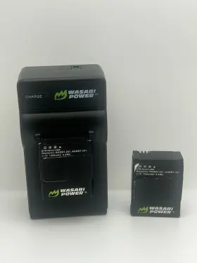 Kit-btr-hero3-lch-hero3-01 Wasabi Power Battery 2-pack And Charger For Gopro Hero3