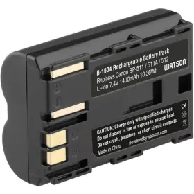 Watson 847628542716 Bp 511a Lithium Ion Battery Pack 7.4v 1400mah