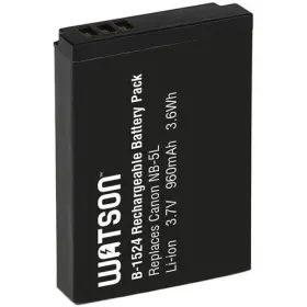 Nb-5l Watson 847628542815 Li-ion Battery Pack For Canon 3.7v 900mah