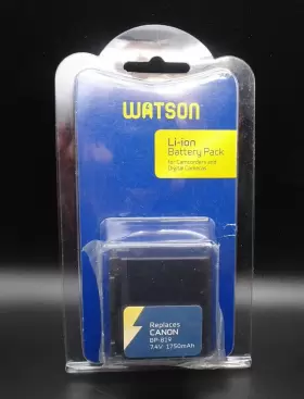 Bp-819 Watson B-1509 Lithium-ion Battery Pack For Canon 7.4v 1750mah Used Just Once