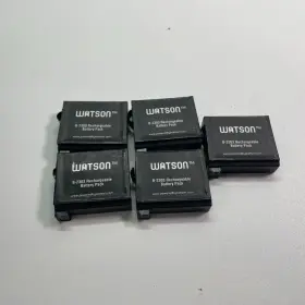 B-2303 Watson Lithium-ion Battery Pack Lot Of 5 For Gopro Hero 4