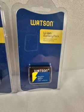 B-2305 Watson Lithium-ion Battery Pack Lot For Gopro Hero5 6 7 8 3.85v 1250mah #2