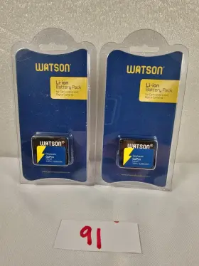 B-2305 Watson Lithium-ion Battery Pack Lot For Gopro Hero5 6 7 8 3.85v 1250mah