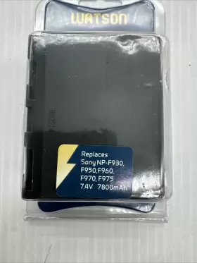 Np-f930 Watson B-4206 Li-ion Battery Pack 7.4v 7800mah Sony F950 F960 F970 F975 #3
