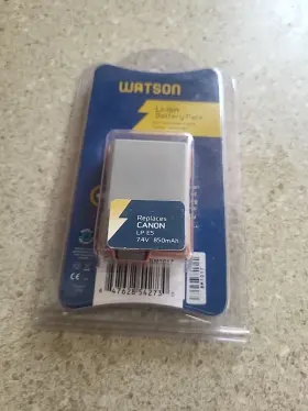 Lp-e5 Watson B1516 Lithium-ion Battery Pack 7.4v 850mah #3