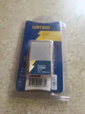 Lp-e5 Watson B1516 Lithium-ion Battery Pack 7.4v 850mah