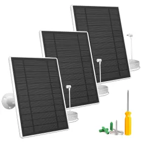 Wininmeta 770807733042 7w Solar Panel Charger Compatible With Ring Stick Up Cam And Spotlight Batt