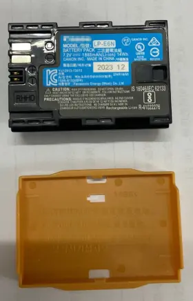Lp-e6n Xijude 724190490167 Lp-e6 Battery For Eos R5 R6 R7 5d Mark Ii Iii Iv 90d 70d 80d 5ds