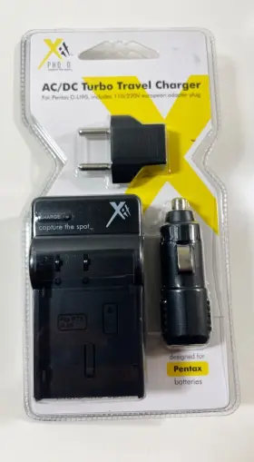 Xtchli90 Xit Photo Ac/dc Turbo Travel Charger For Pentax D-li90 Brand New Sealed
