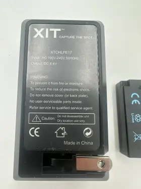 Xtchlpe17 Xit Xit/canon Eos M3 M6 Mirrorless Camera Replacement Lp-e17 Lc E17 Battery Charger #3