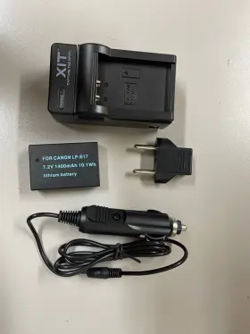 Xtlpe17ch Xit Canon Lp-e17 Lpe17 Rechargeable Battery And Ac/dc Turbo Travel Kit #3