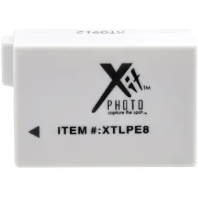 Xtlpe8 Xit 1750mah Lithium Ion Replacement Battery For Canon Lp-e8 Grey