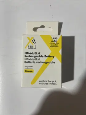 Xtnb6l Xit Nb-6l/6lh Rechargeable Camera Battery For Canon 1450mah Item#