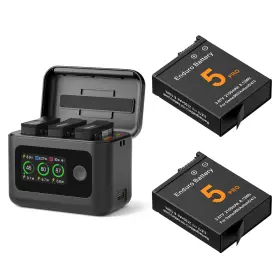 Ydw Oa5dc Osmo 360 Battery 2 Packs With Charger Betteries Black