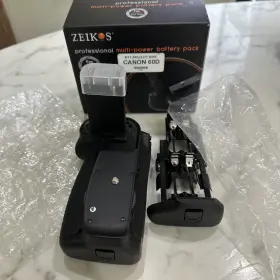 Ze-nbg5100 Zeikos Multi-power Battery Pack For Canon 60d