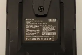 Zg-v99 Zgcine V-mount Battery 6800mah 14.8v 99wh #3