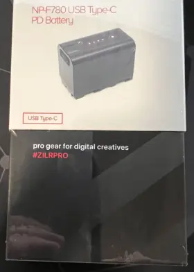 Np-f780 Zilr Zrnpb03 Battery With Usb-c Pd 30w