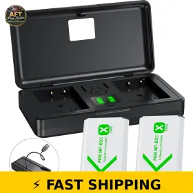 Zodelow 611834167847 Np-bx1 Battery 2 Pack And Usb Charger For Sony Cameras
