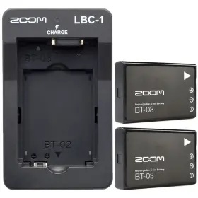 Zlbc1-2-k Zoom Lbc1 Battery Charger For Bt-02 Bt-03 2x Bt-03b Rechargeable