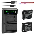 Kastar Battery LTD2 Charger For Original CGA-S005 S005E DMW-BCC12PP. Fixed Price $18.99.