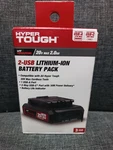 Hyper Tough Ht Charge 2-USB Lithium Ion Battery Pack 20 Volt Ah. Fixed Price $29.99.