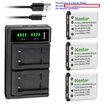 Kastar Battery Lcd Dual Charger For LI-40B LI-42B Olympus DS-3500 DS-7000 Camera. Fixed Price $9.99.