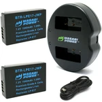 Wasabi Power Battery (2-PACK) And Dual Charger For Canon LP-E17. Fixed Price $26.99.