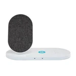 Kratos Power Dual Pad 10W Fast Wireless Charger Fabric Stand. Fixed Price $29.99.