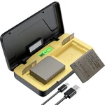 Enegon NP-W126/NP-W126S Dual Battery Charger Set (fujifilm Camera) New In Box!. Fixed Price $16.00.