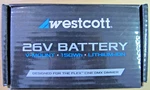 Westcott 26V Lithium-ion Battery 7583 Flex Cine Mats Open Box. Fixed Price $329.95.