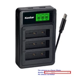 Kastar Battery Triple Usb Charger For Fujifilm NP-95 FNP95 Ricoh DB-90 DB90. Fixed Price $19.99.