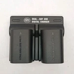 Premium Dual Bay Usb Digital Charger Model BM-2B8 Canon BM-LP-E6 7.4V 2600MAH. Fixed Price $24.99.