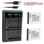 Kastar LI-70B Battery LTD2 Usb Charger For Olympus VR-140, VR-145, X-940, X-990. Fixed Price $9.99.
