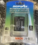 Digipower Replacement Rechargeable Battery-nikon Coolpix Digital Camera EN-EL12. Fixed Price $7.11.