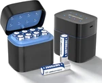 Maxfree 8-PACK Aa Rechargeable Lithium Batteries With Charger, 1.5V, Long Lastin. Fixed Price $40.44.