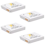 Xit 1450MAH Lithium Ion Replacement Battery For Canon NB-6L White Kit Of. Fixed Price $14.99.