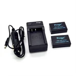 Progo 2X LP-E17 Battery + Charger For Canon Eos M5 M3 750D 760D Kiss X8I T6I T6S. Fixed Price $16.95.