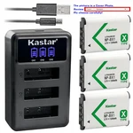 Kastar Battery Triple Charger For Sony NP-BX1 FDR-X1000V FDR-X3000 HDR-AS10. Fixed Price $19.99.