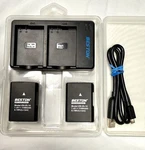 Beston EN-EL14A Nikon 2 Battery Backup Pack Dual Usb Fast Charger. Fixed Price $16.00.