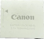 Genuine Canon Camera NB-4L Battery Pack Authentic Oem Powershot 3.7V L-ion. Fixed Price $10.00.