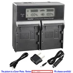 Kastar Fully Decoded Battery Lcd Charger For Canon BP-A30 BP-A60 BP-A65 BP-A90. Fixed Price $267.99.