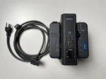 Sony BC-L50 V-mount Battery Charger And 2 BP-L40A Batteries. Fixed Price $179.99.