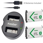 Kastar 2 Battery & Dual Usb Charger For Sony NP-BX1 X-series NPBX1/M8. Fixed Price $12.49.