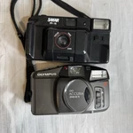 Lot Of 2 Vintage Camera Olympus Accura Zoom Xb 70 And Sakar FF16. Fixed Price $10.00.