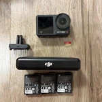 Dji Osmo Action 4 Camera Combo W/ 3 Batteries Battery Case 128GB Microsd. Fixed Price $289.99.