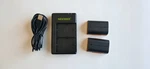 Neewer 2 Battery Usb Charger For Canon LP-E6. Fixed Price $22.45.