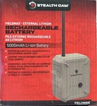Stealth Cam Fieldmax External Lithium Rechargeable 5000 Mah Battery Hunting. Fixed Price $49.95.