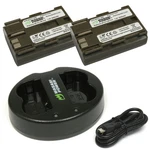 Wasabi Power Battery (2-PACK) & Dual Charger For Canon BP-511A, BP-512, BP-514. Fixed Price $24.99.